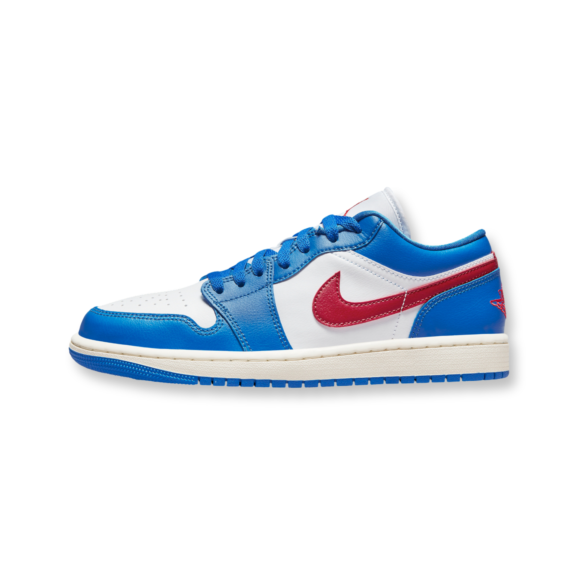 Air Jordan 1 Low Sports Blue Gym Red WMNS