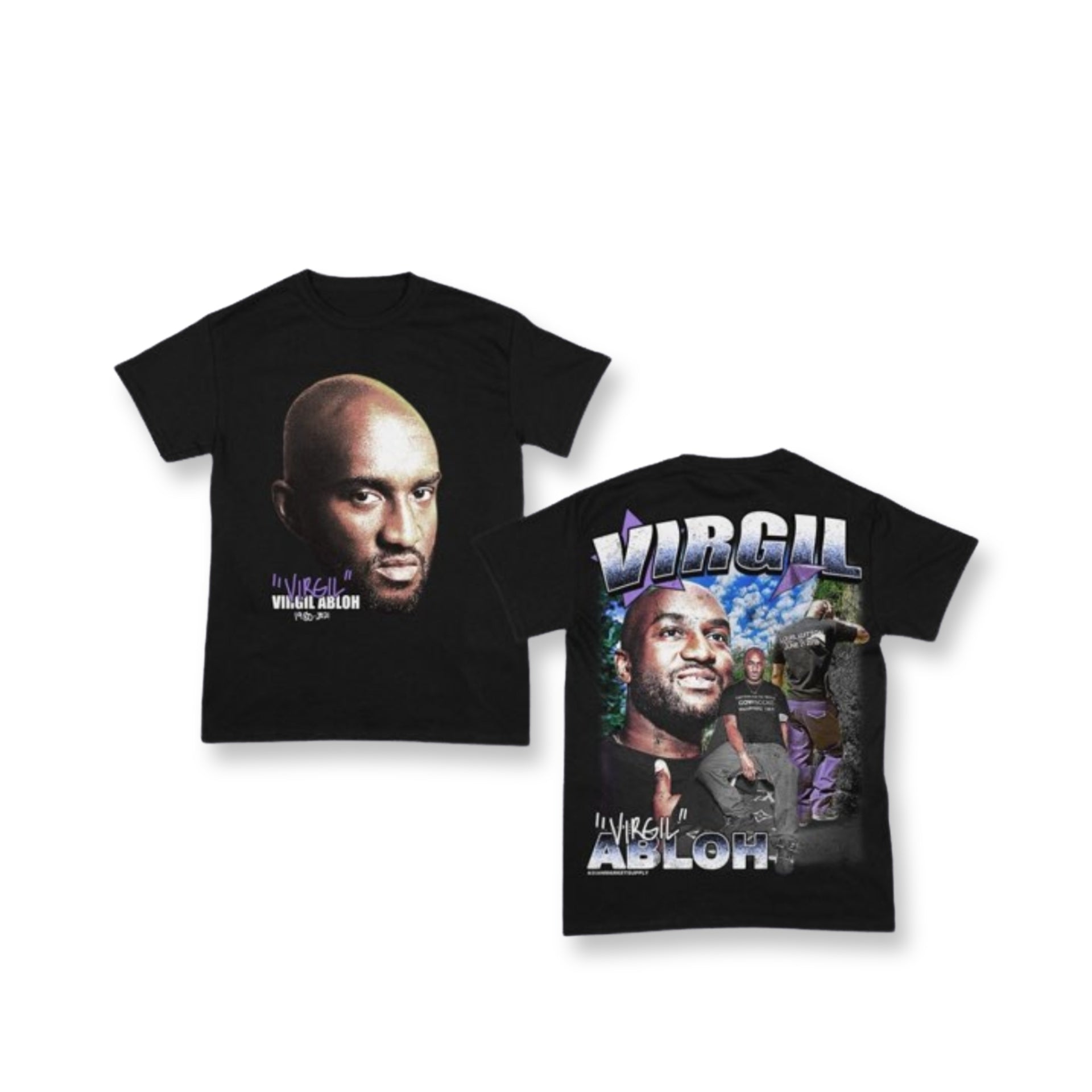 Virgil Abloh Black Tee