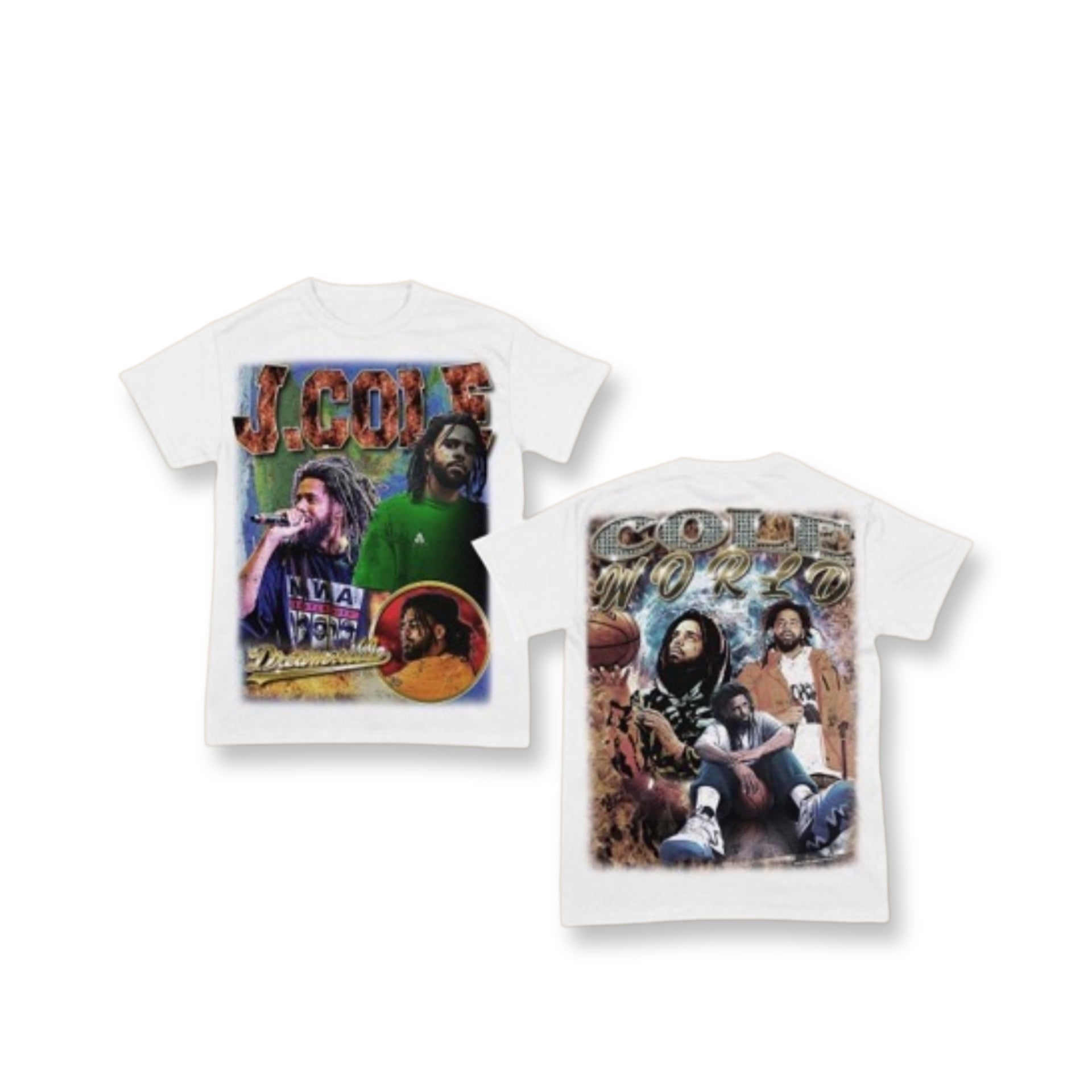 J Cole White T-Shirt