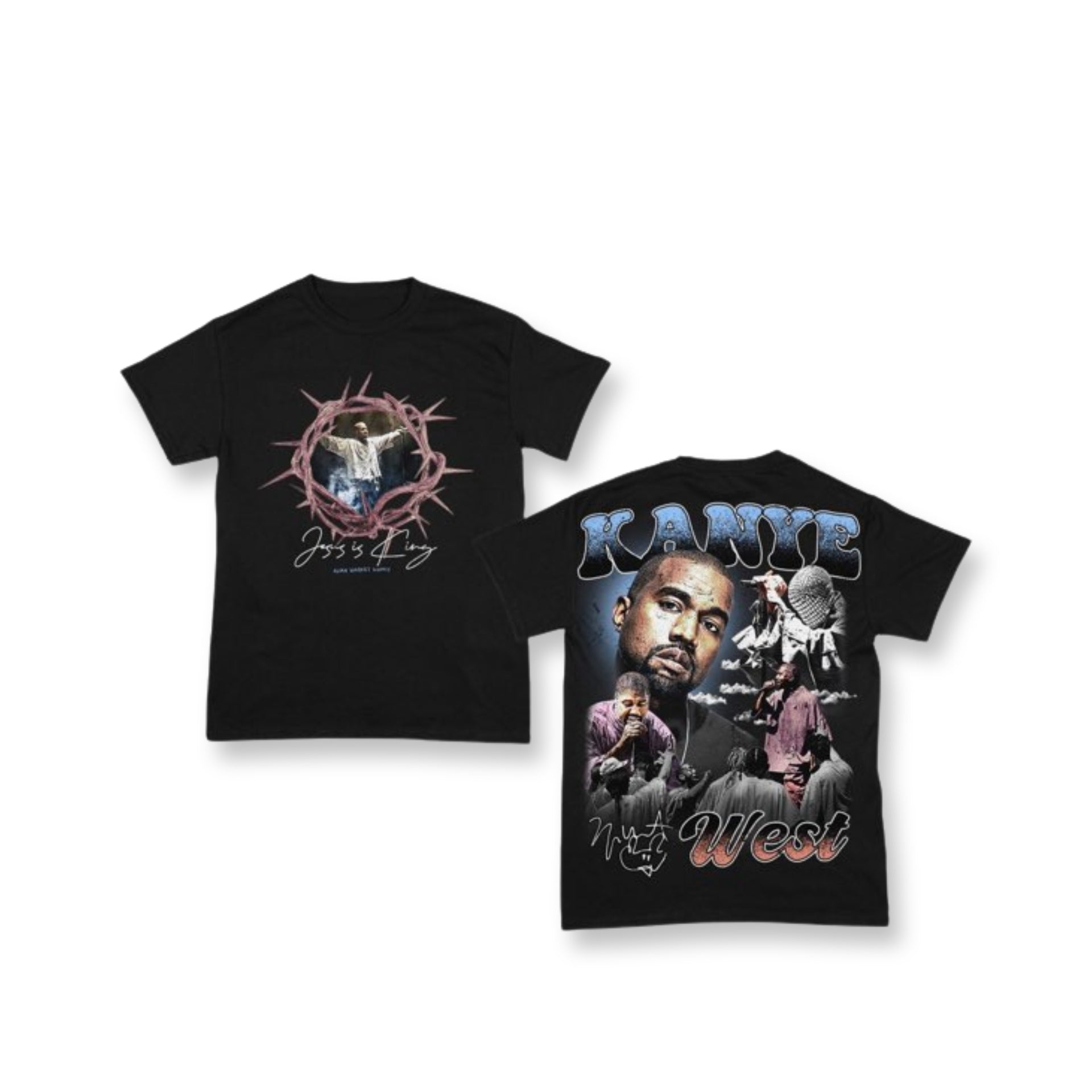 Kanye West Black Tee