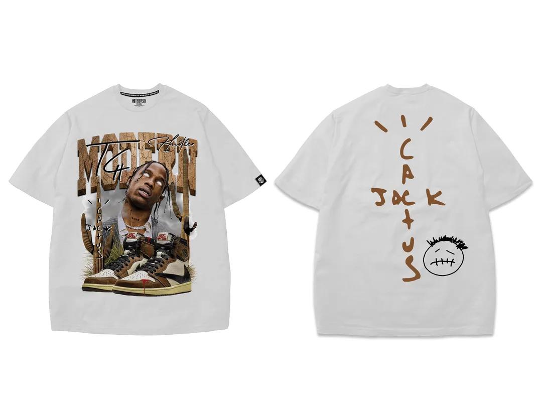 Travis Scott White Tee