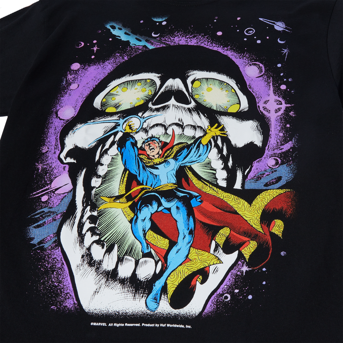 Huf X Avengers Strange Skull Tee