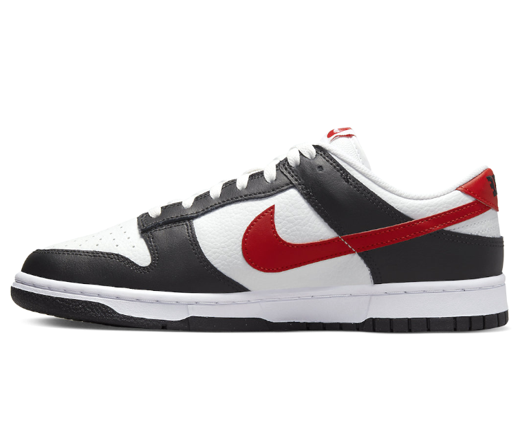 Nike Dunk Low Retro Red Swoosh Panda