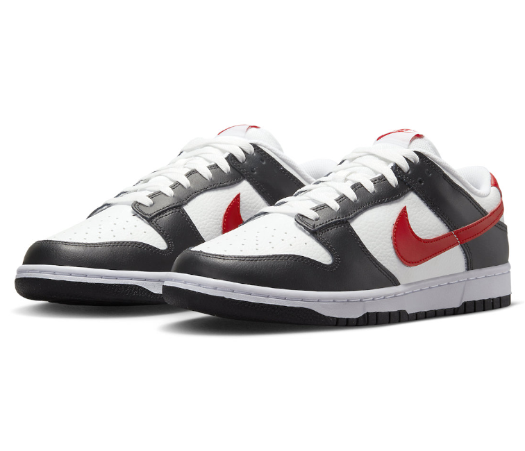 Nike Dunk Low Retro Red Swoosh Panda