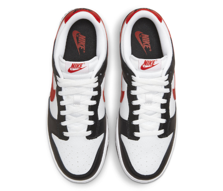 Nike Dunk Low Retro Red Swoosh Panda