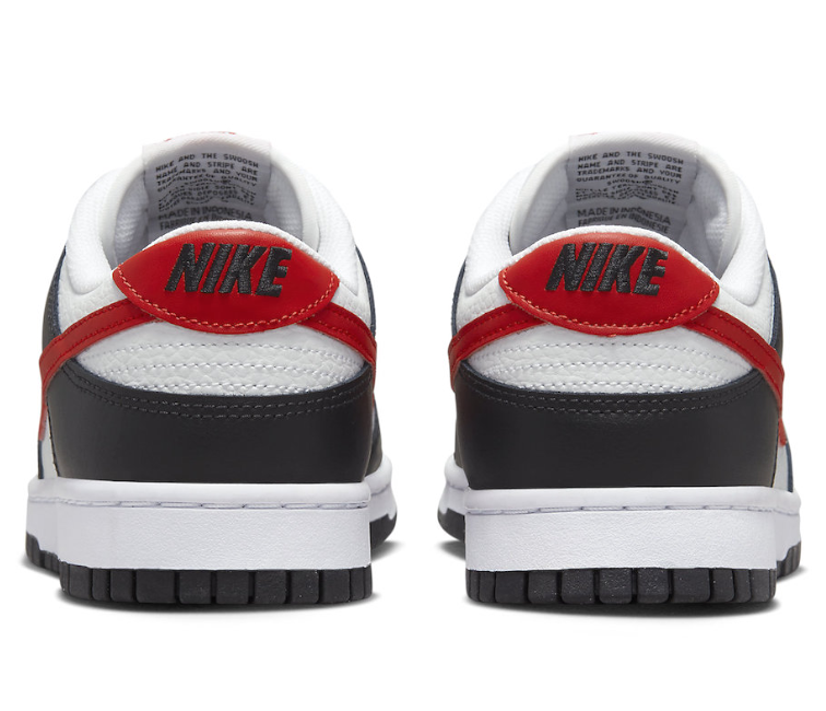 Nike Dunk Low Retro Red Swoosh Panda