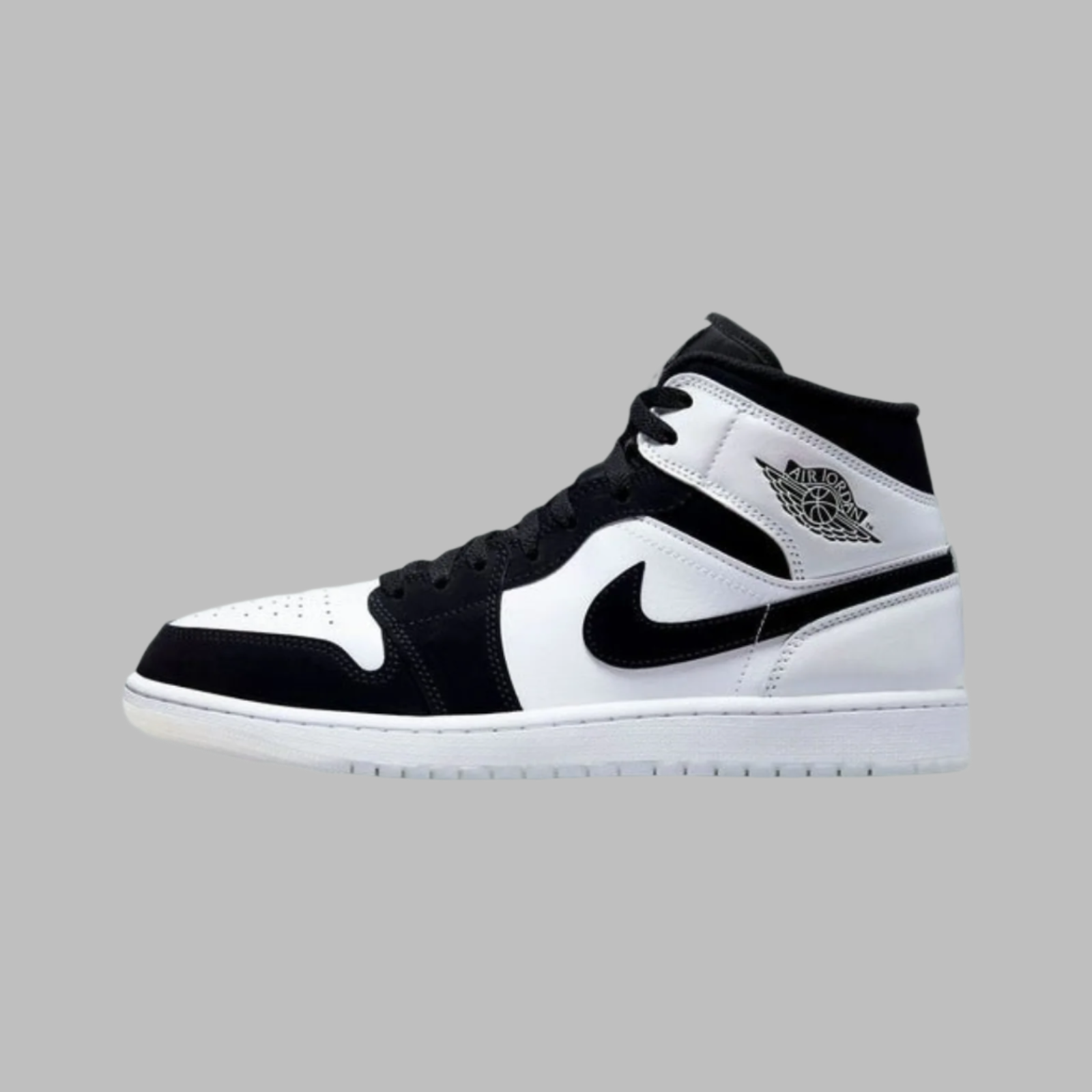 Air Jordan 1 Mid Black White