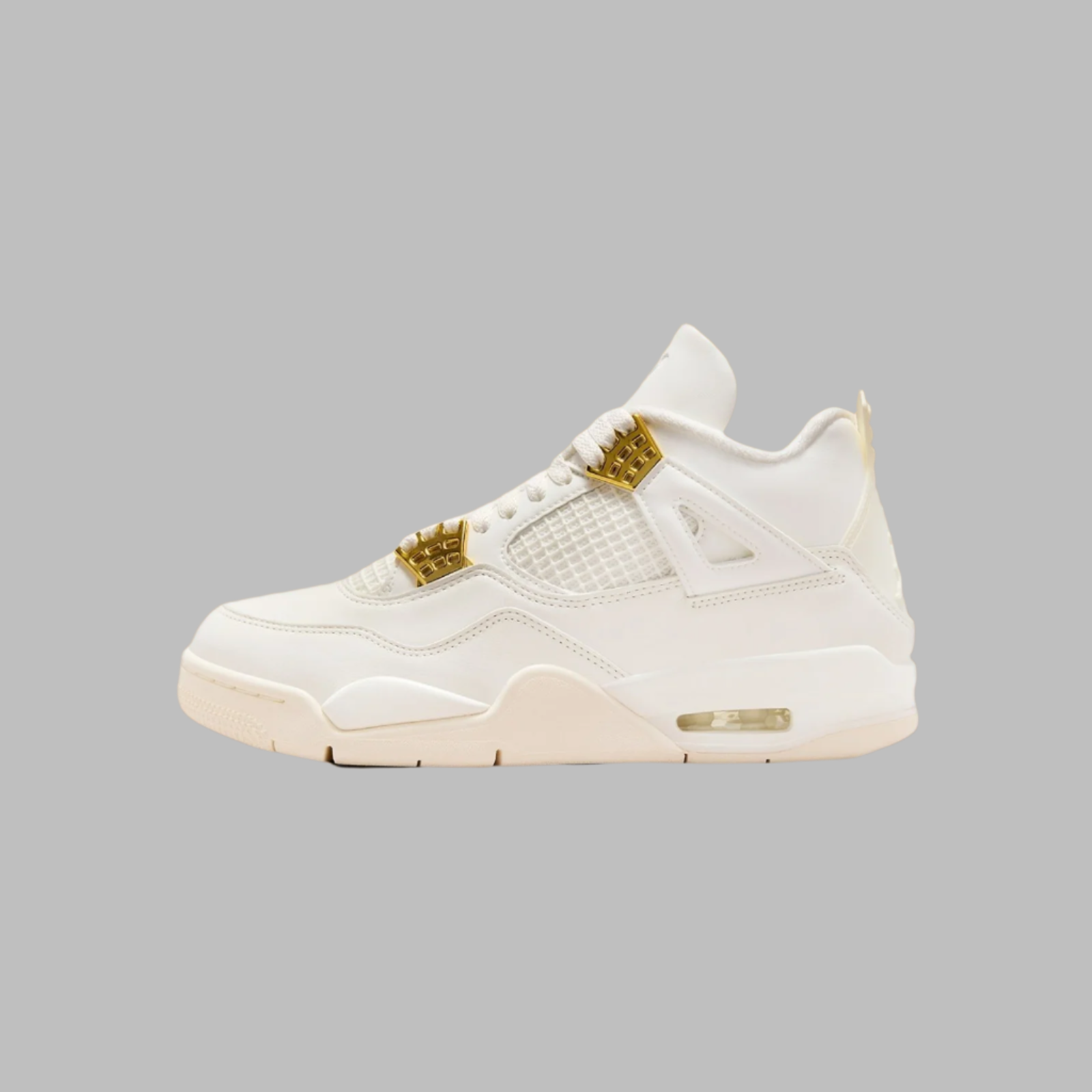 Jordan 4 Retro Metallic Gold (Women's)