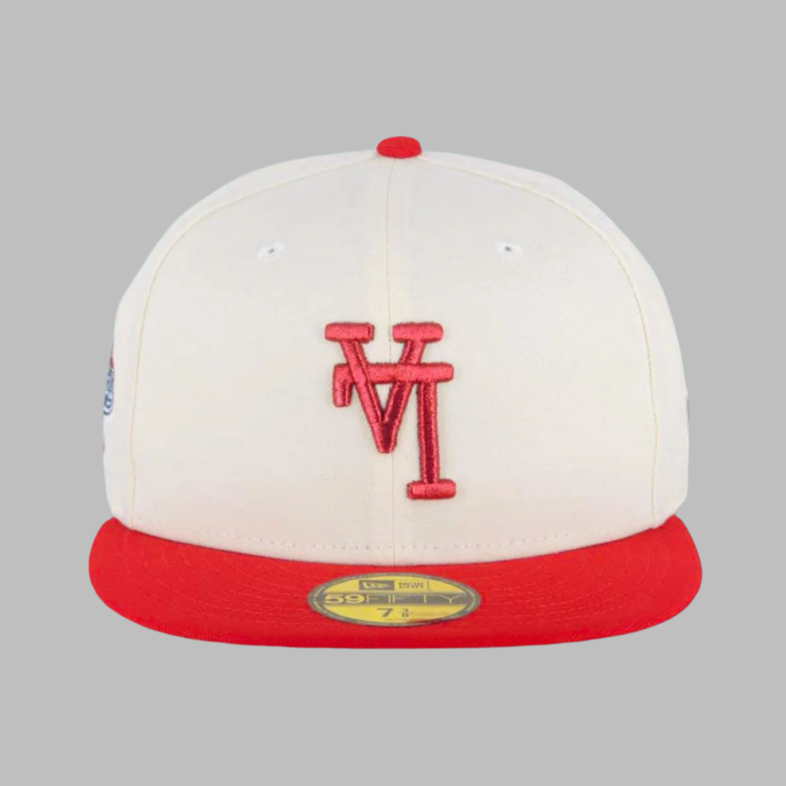 New Era LA Dodgers Red/Cream Upside Down Fitted