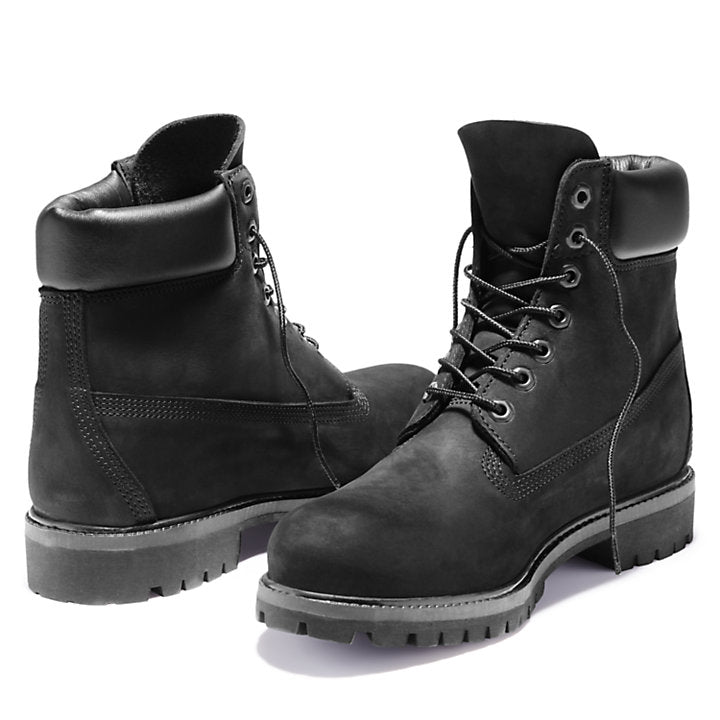 Timberland Men's 6-Inch Premium Waterproof Boots Black - Legitkicks.ca