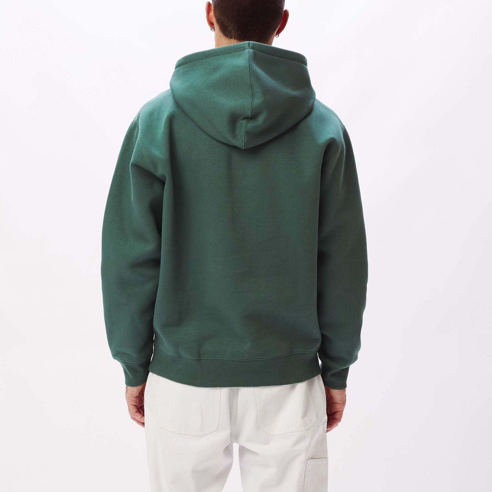 Obey Hubbs Pullover Hoodie Mallard Green - Legitkicks.ca