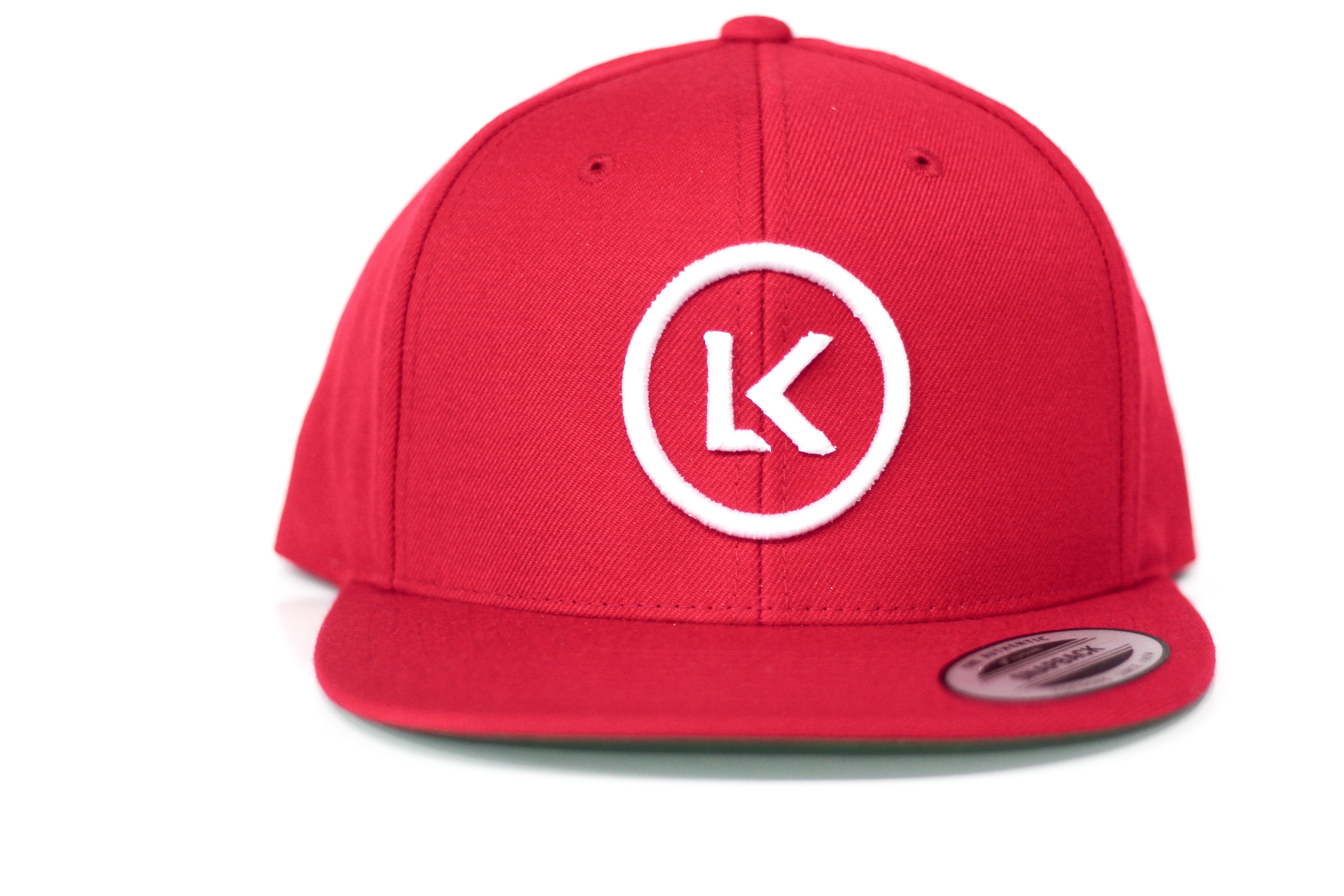 Legit 3D Puff Snapback Hat Red - Legitkicks.ca
