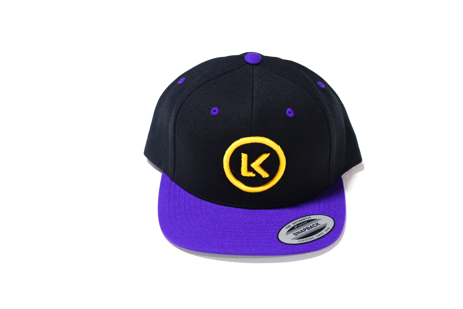 Legit Kicks Snapback Purple/Yellow