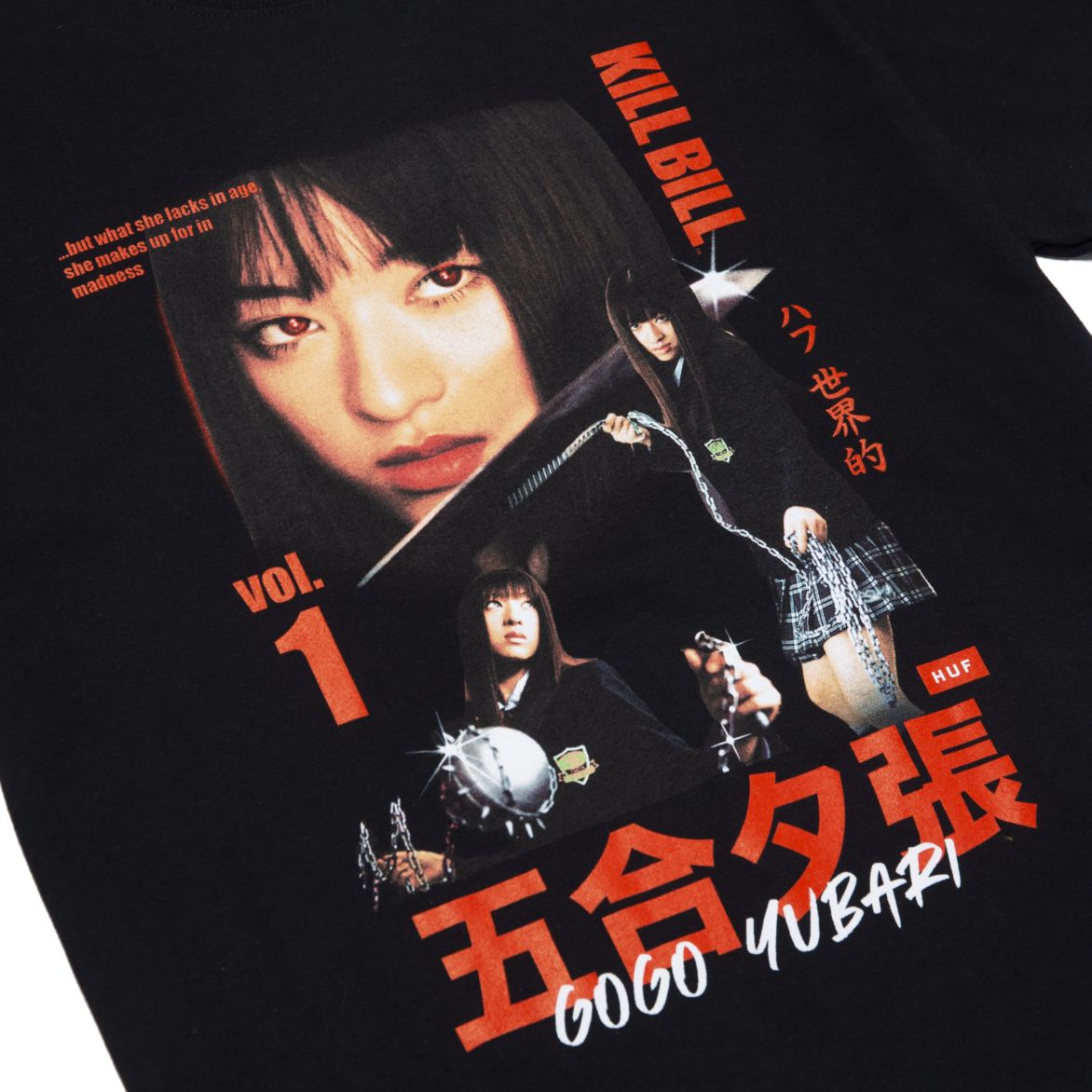 Huf x Kill Bill Gogo Yubari Tee - Legitkicks.ca