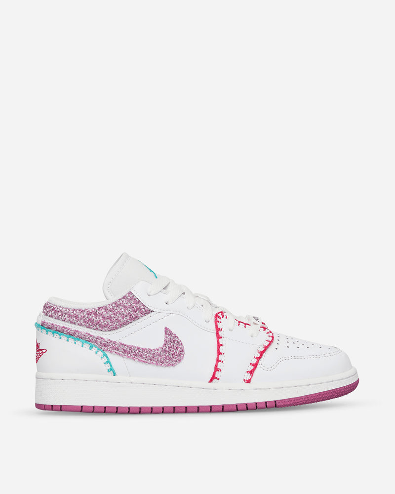 Jordan 1 Low White Light Bordeuax (GS)