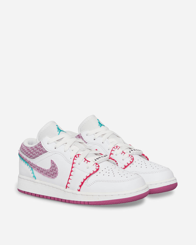 Jordan 1 Low White Light Bordeuax (GS)