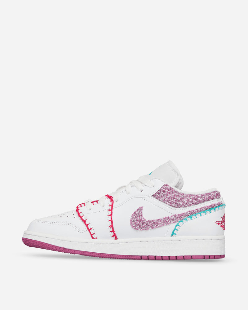 Jordan 1 Low White Light Bordeuax (GS)