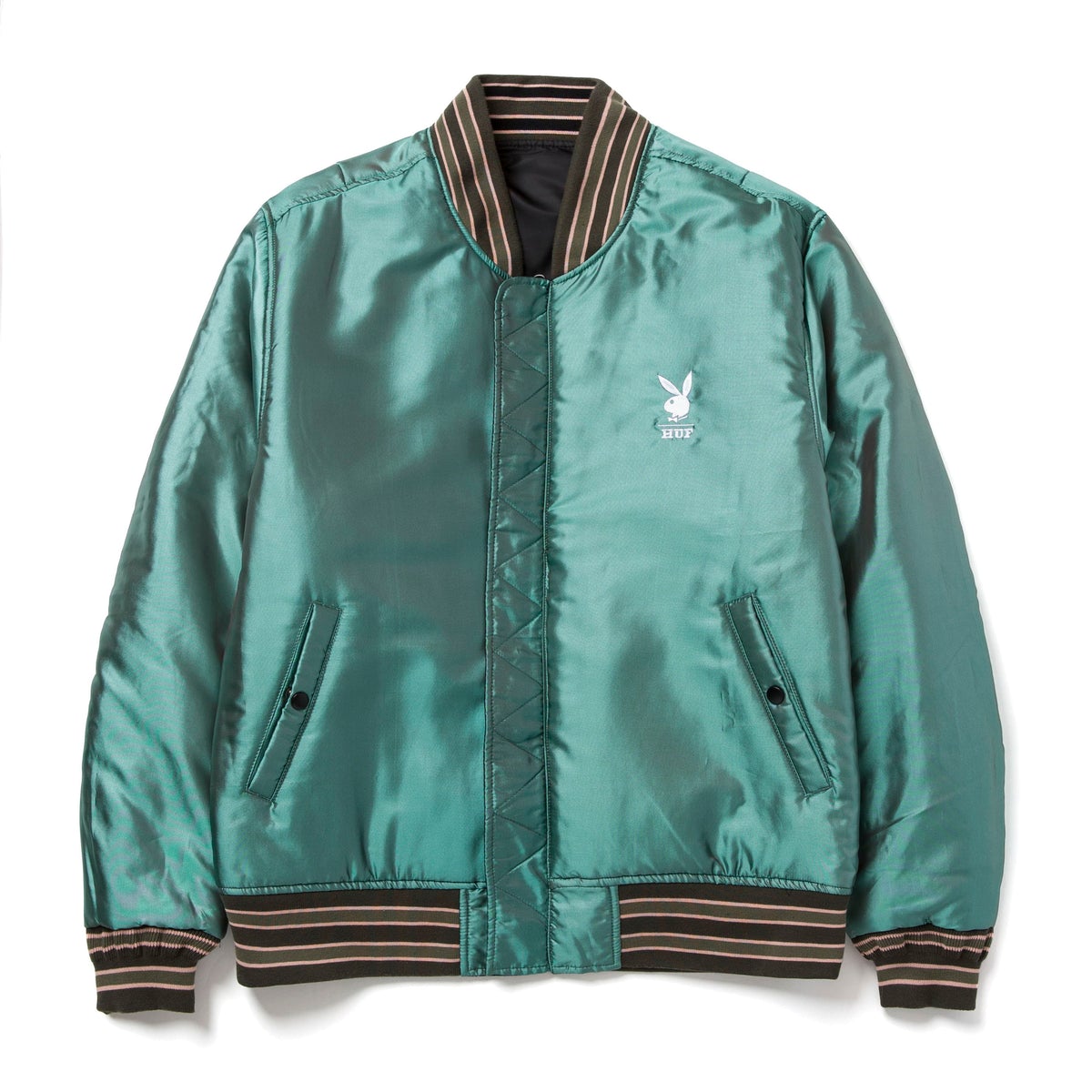 Huf X Playboy Reversible Bomber Jacket