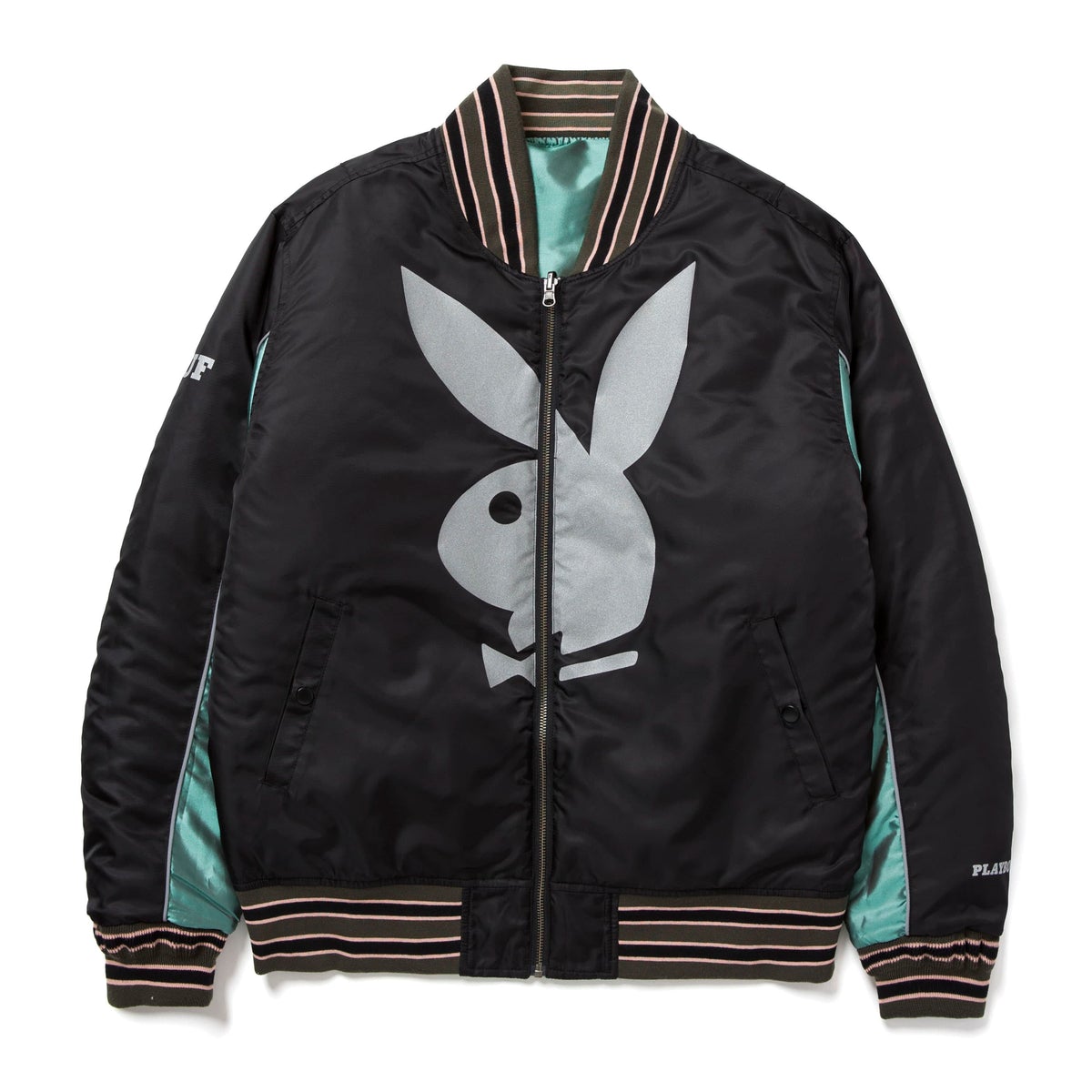 Huf X Playboy Reversible Bomber Jacket
