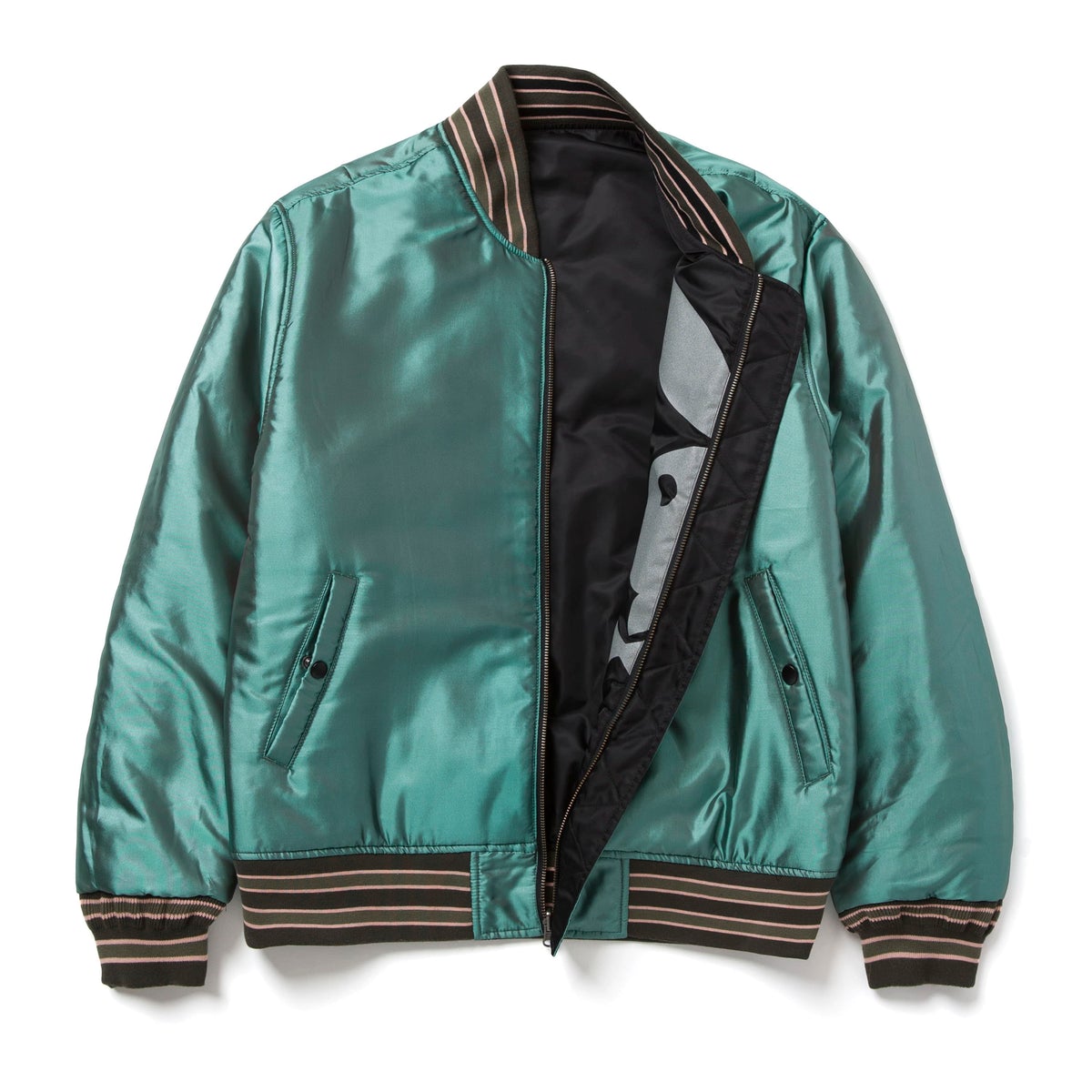 Huf X Playboy Reversible Bomber Jacket