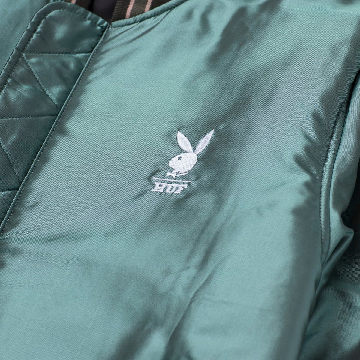 Huf X Playboy Reversible Bomber Jacket