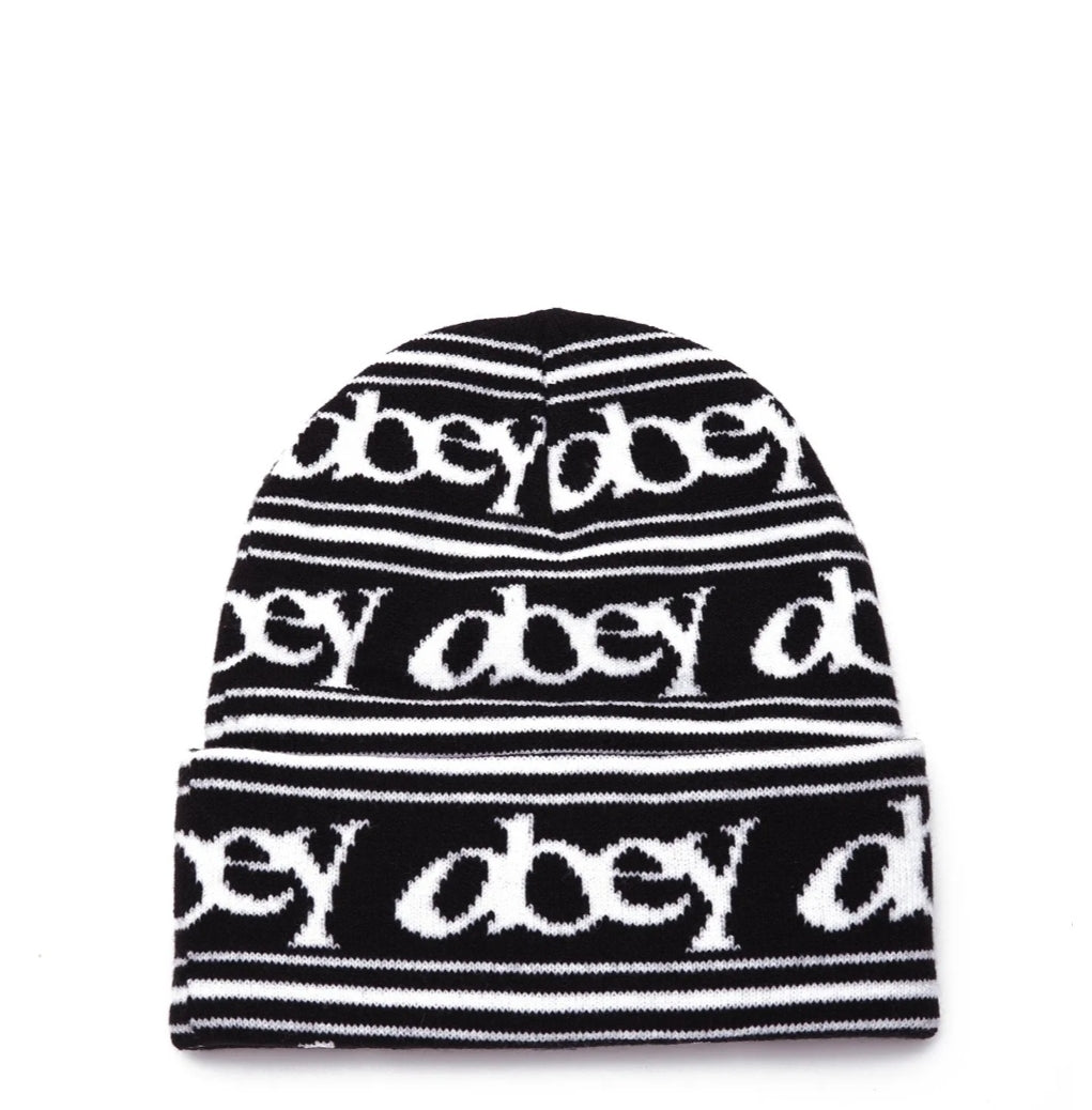 Obey Wengner Beanie, Black