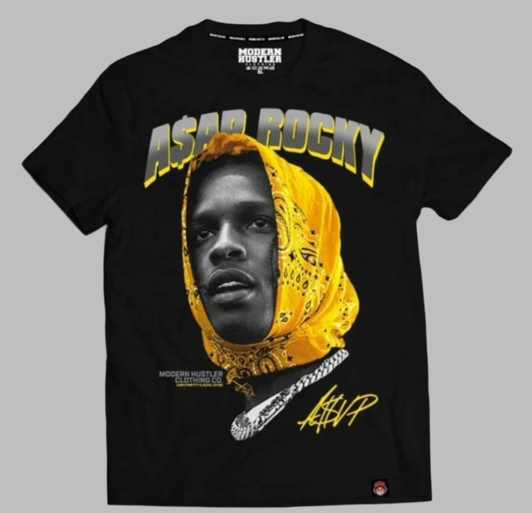 Asap Rocky Black Tee