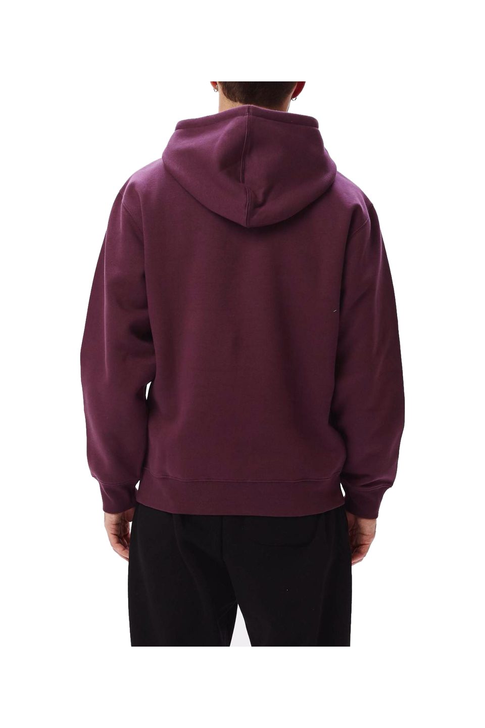Obey Stack Hoodie Blackberry Purple - Legitkicks.ca