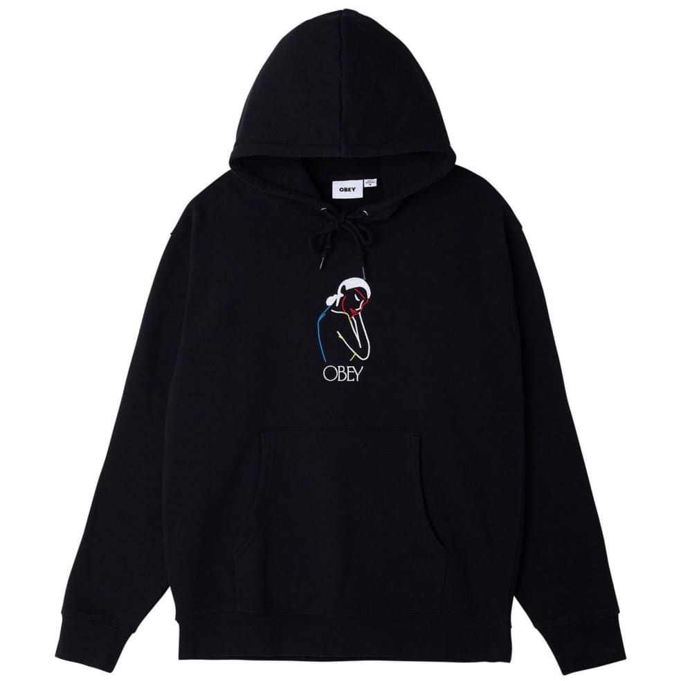 Obey Lady Hoodie Black