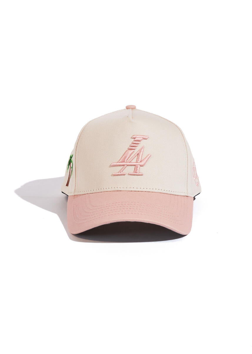 Reference Brand Paradise Cream Pink hat