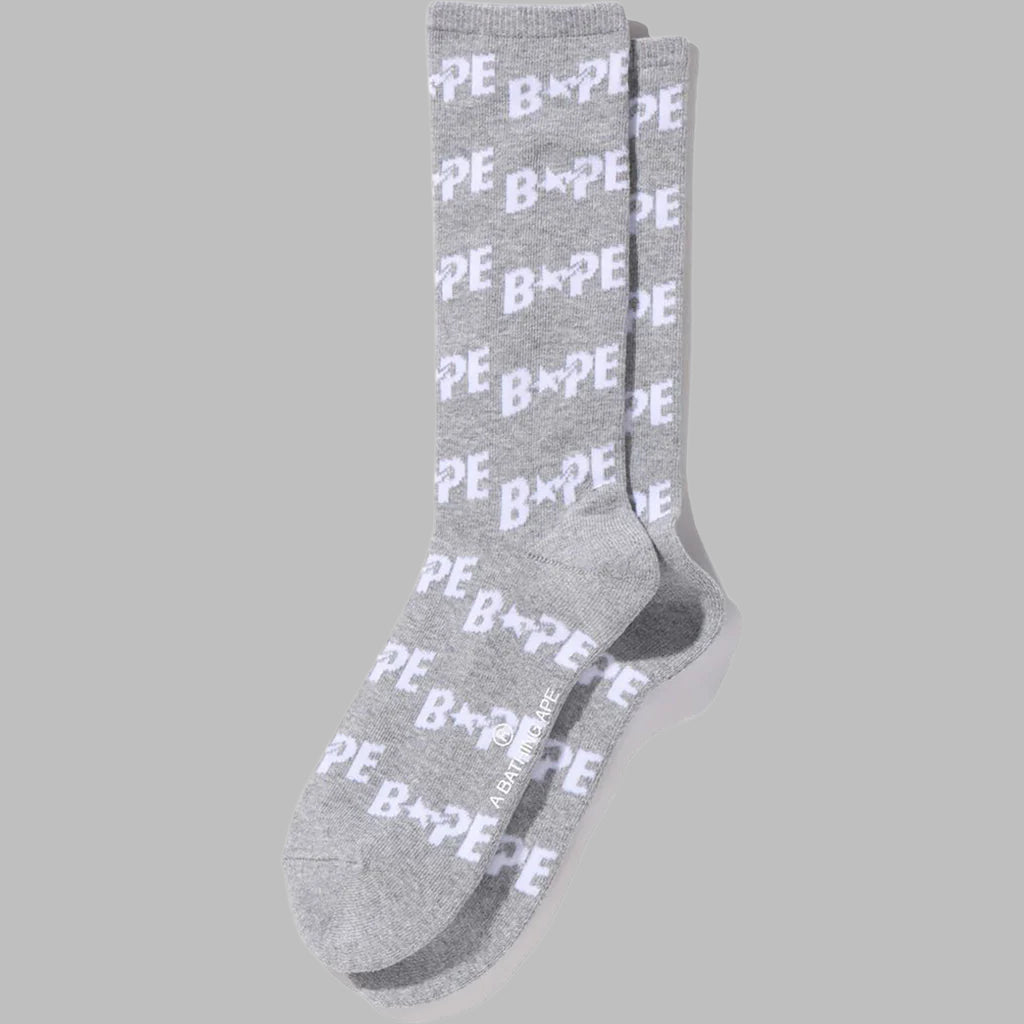 Bape Socks Grey