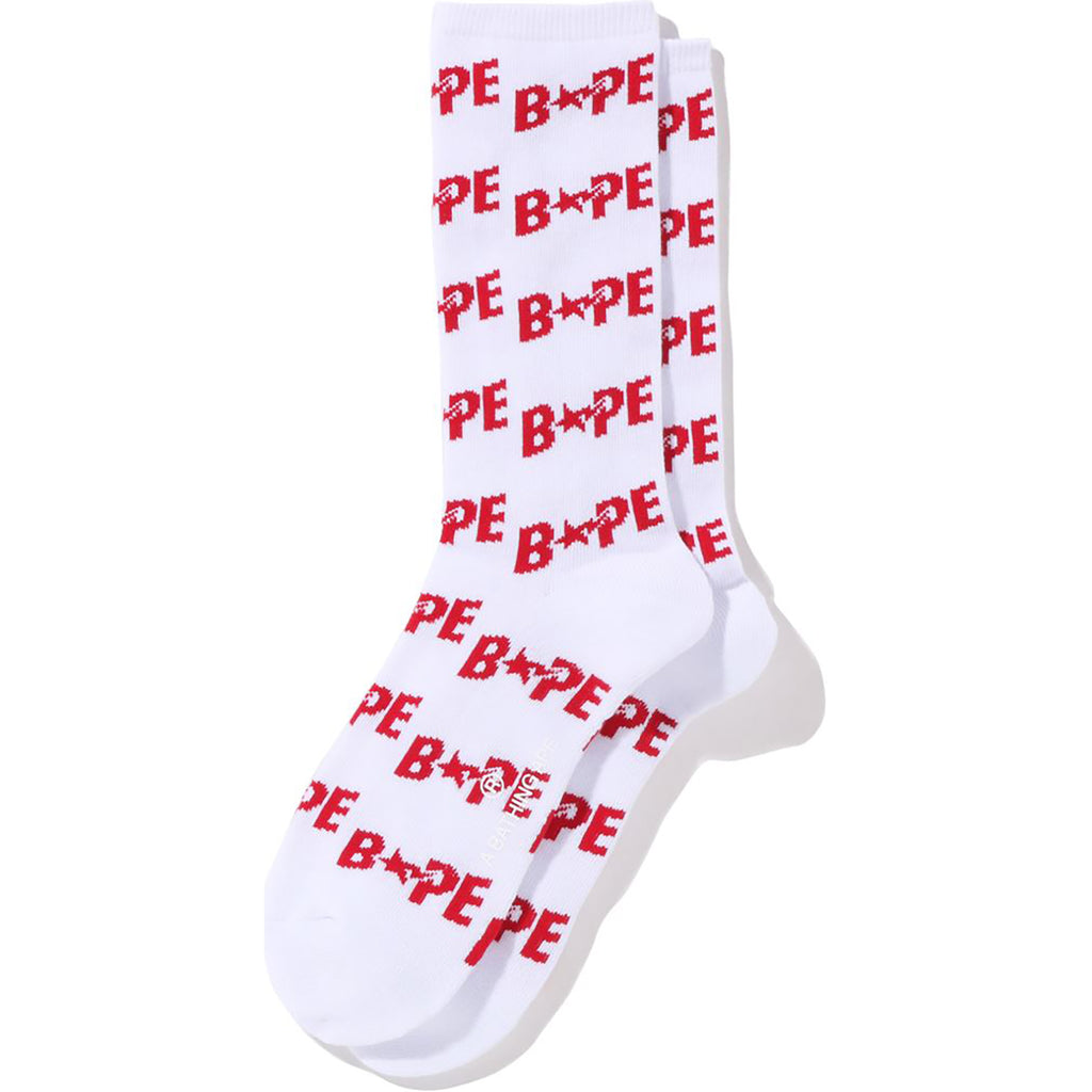 Bape Socks Red