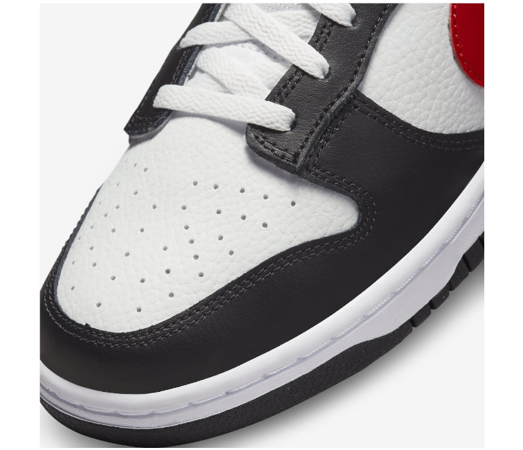 Nike Dunk Low Retro Red Swoosh Panda