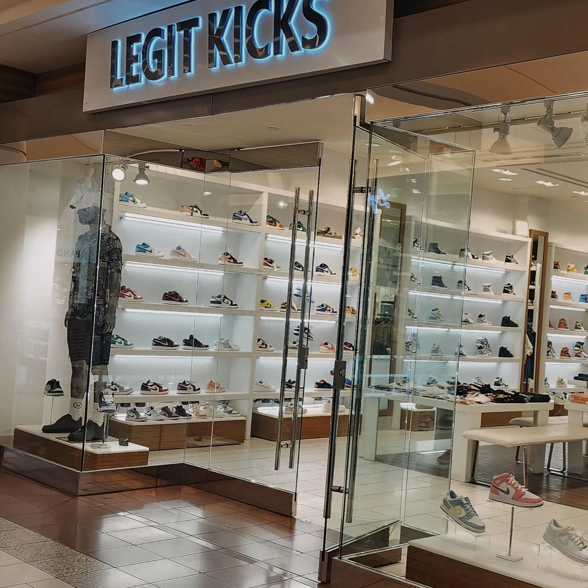 Edmonton sneaker boutique Southgate mall - Legitkicks.ca 