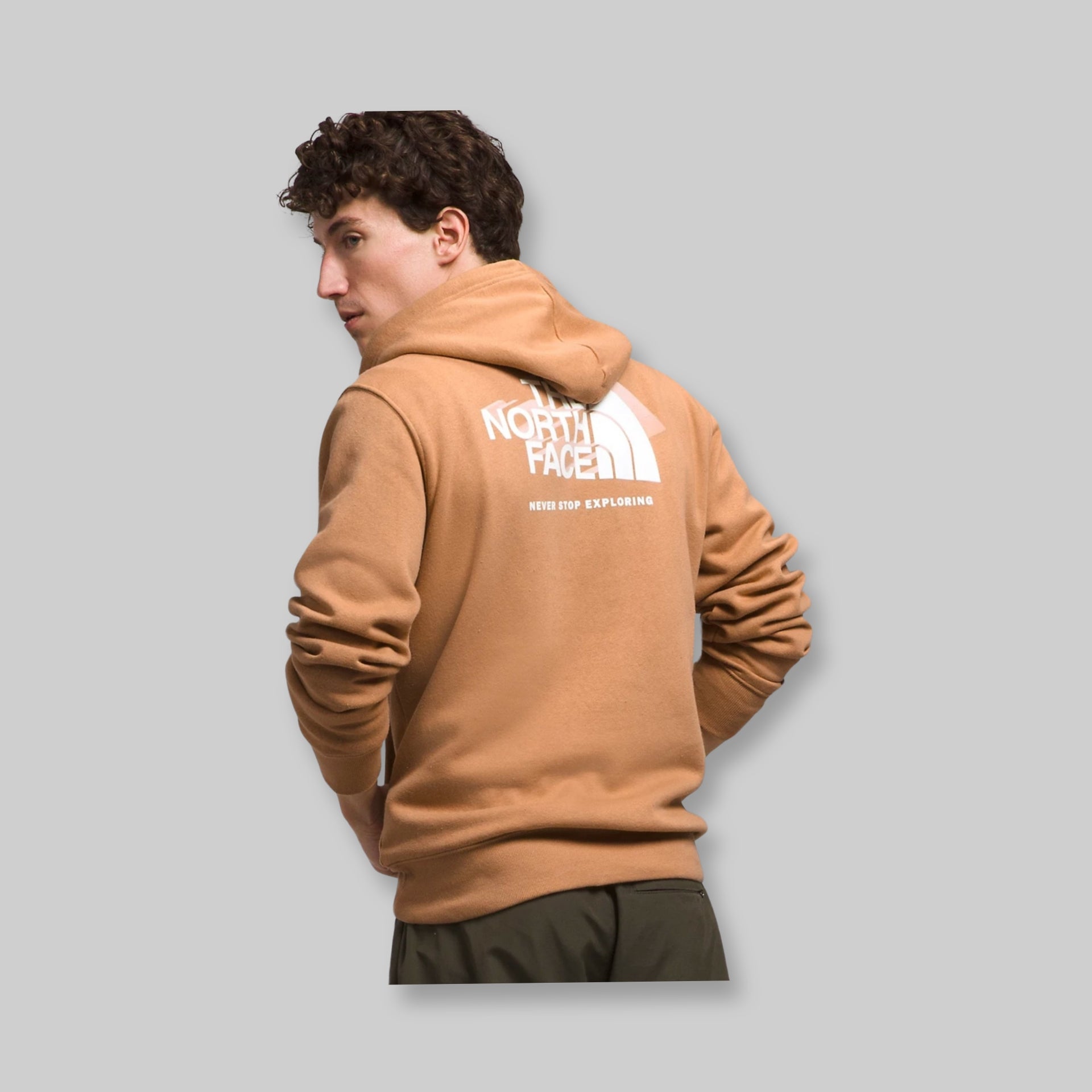 The North Face Box NSE  Hoodie Almond