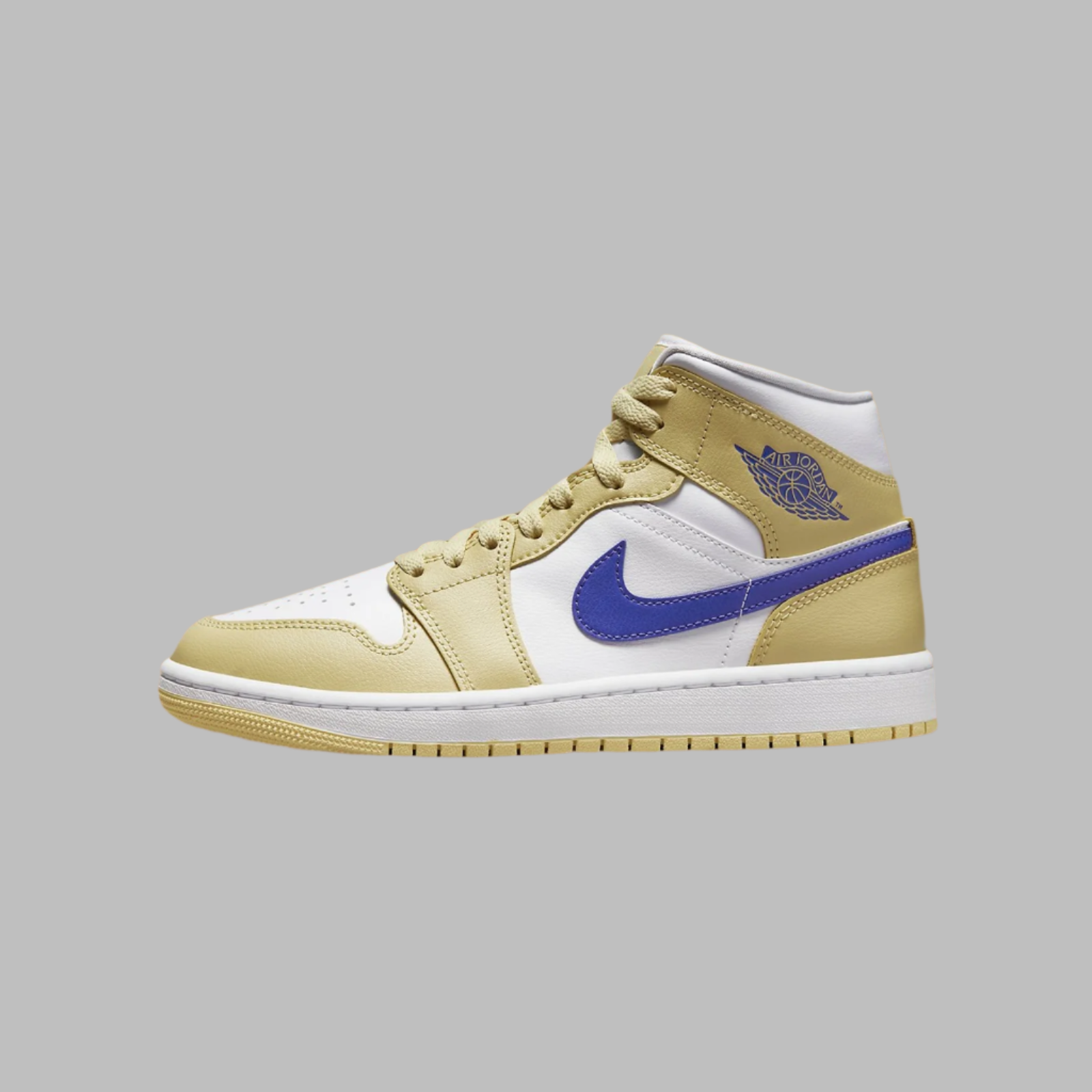 Jordan 1 Mid Lemon Wash Lapis (Women's)