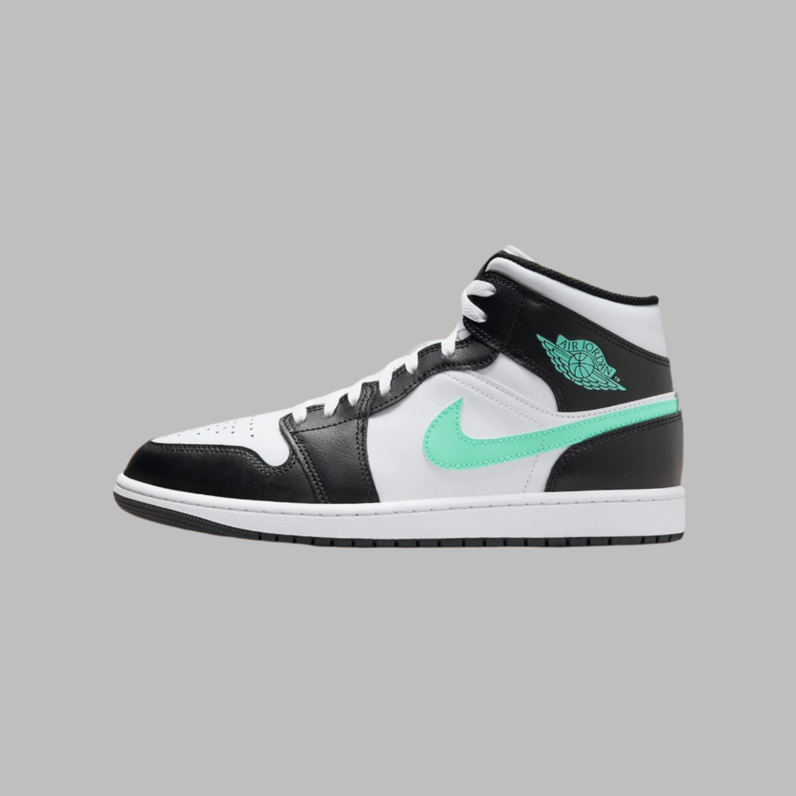 Jordan 1 Mid Green Glow (GS)