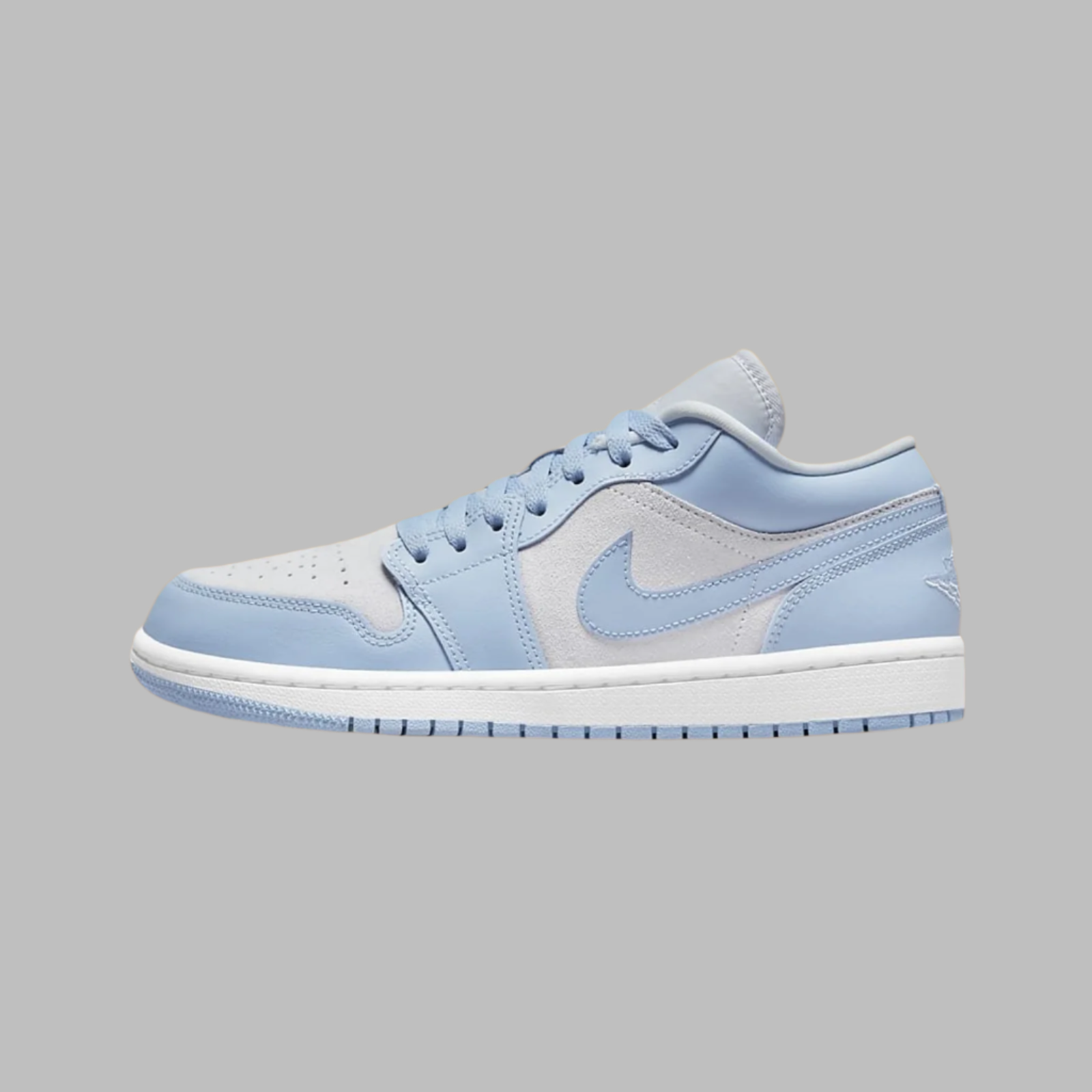 Jordan 1 Low Football Grey Aluminum (Women's)