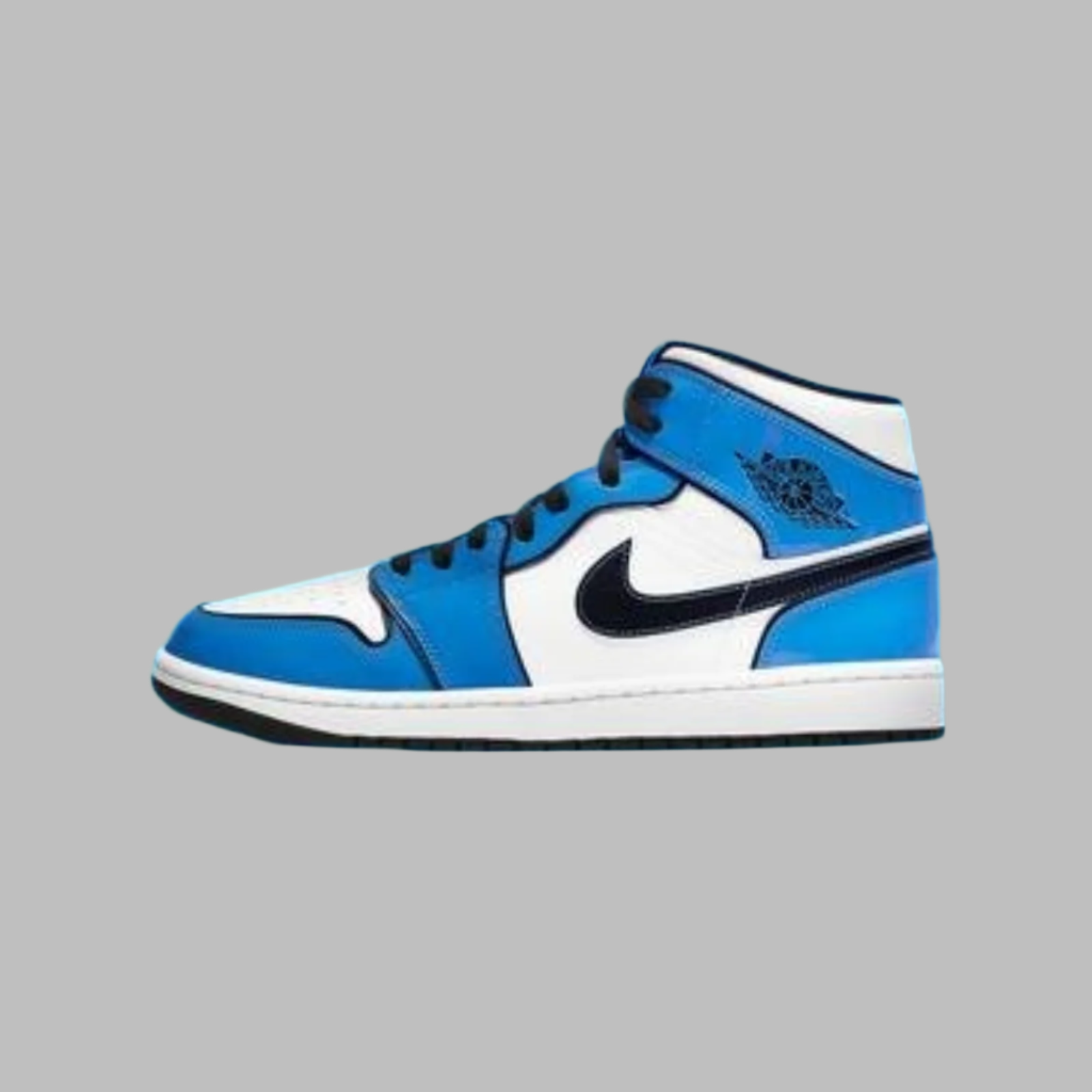 Jordan 1 Mid Signal Blue