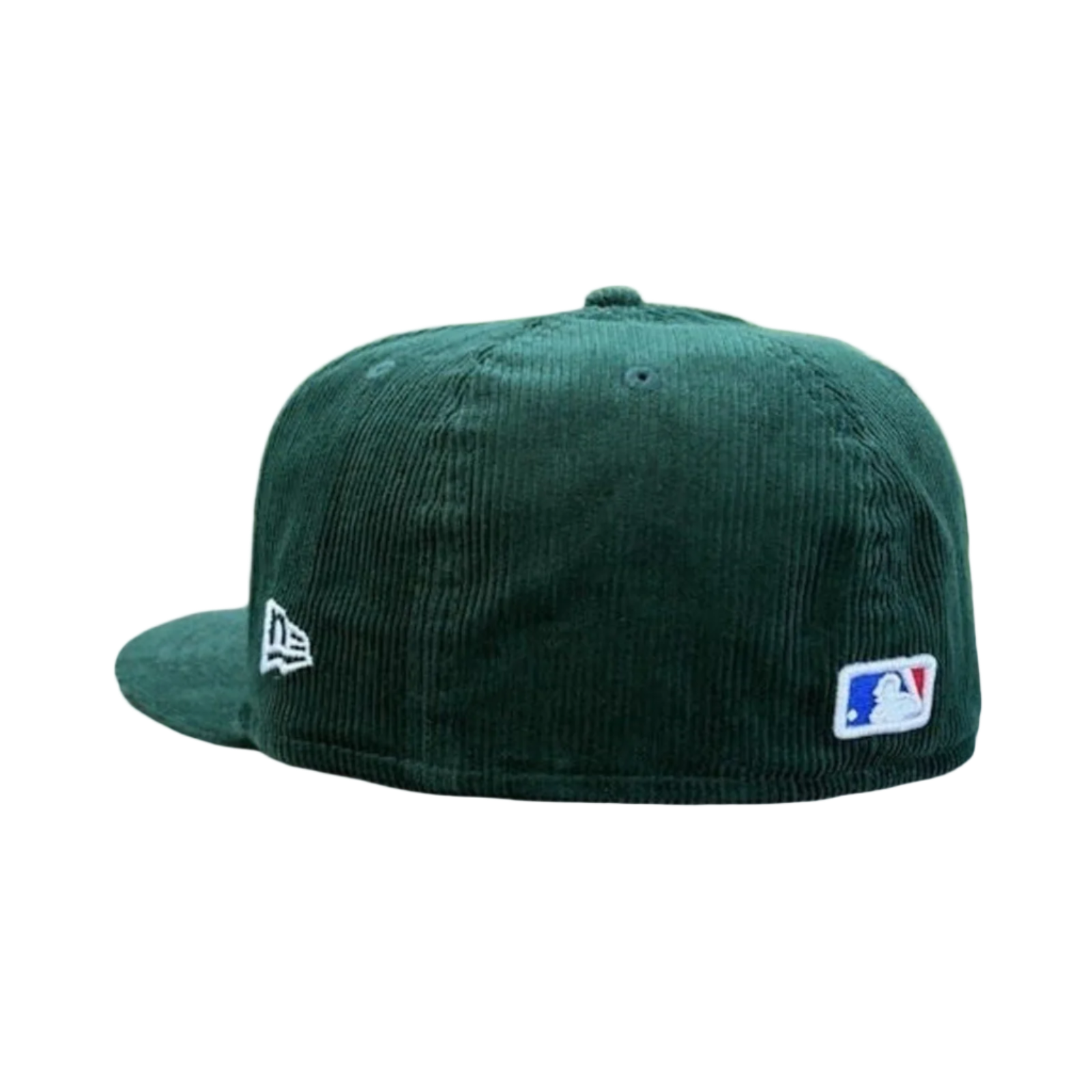 New Era LA Dodgers Green Corduroy Upside Down Fitted