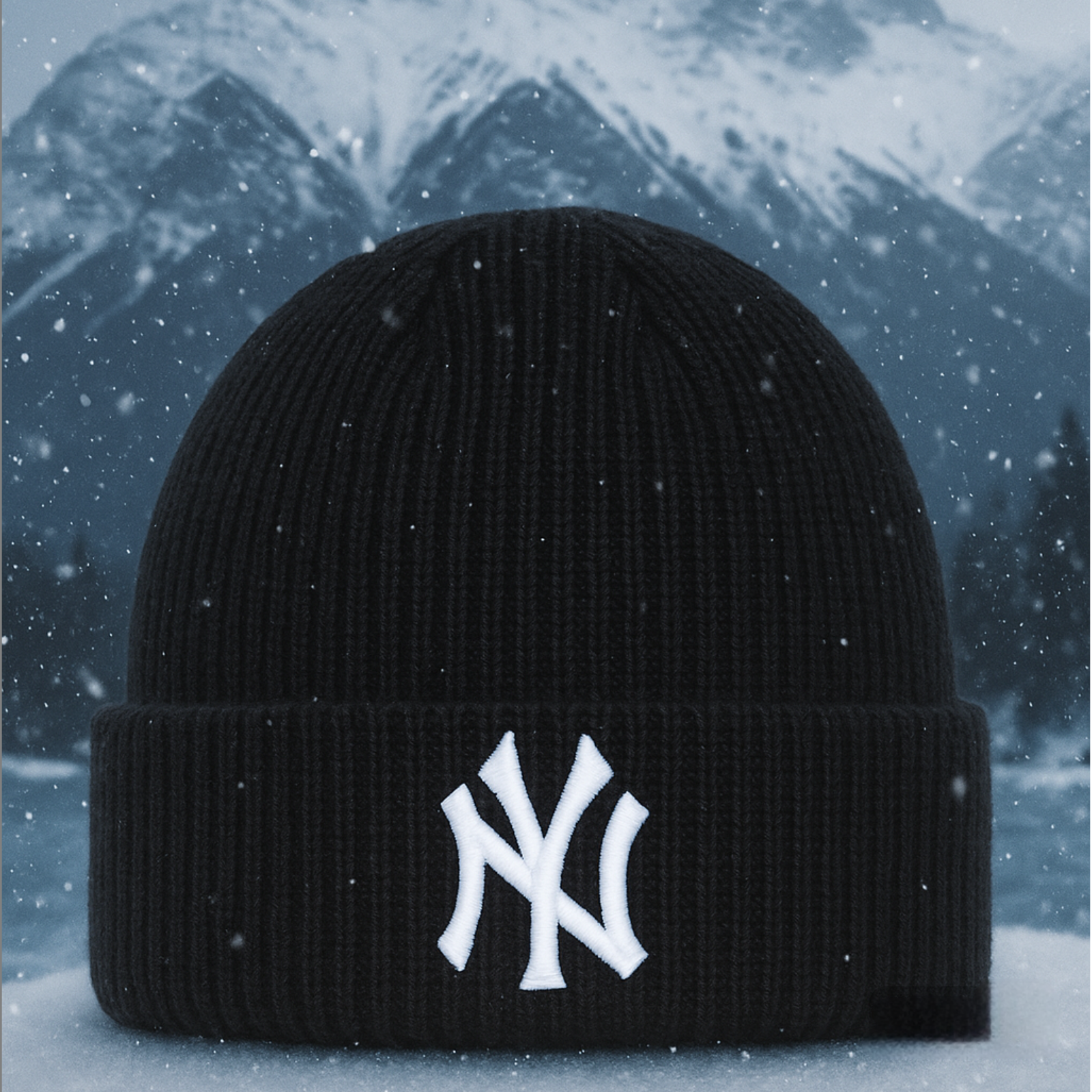 New Era Knit Waffle 25120 NY Yankees Beanie