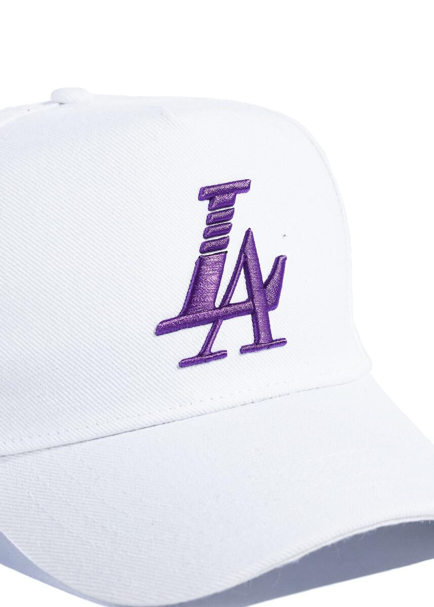 Reference Brand Hat Paradise LA White Purple