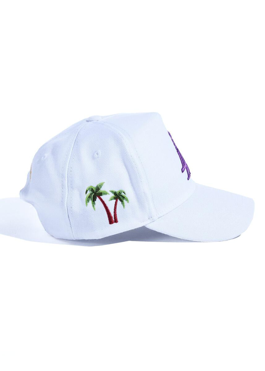 Reference Brand Hat Paradise LA White Purple
