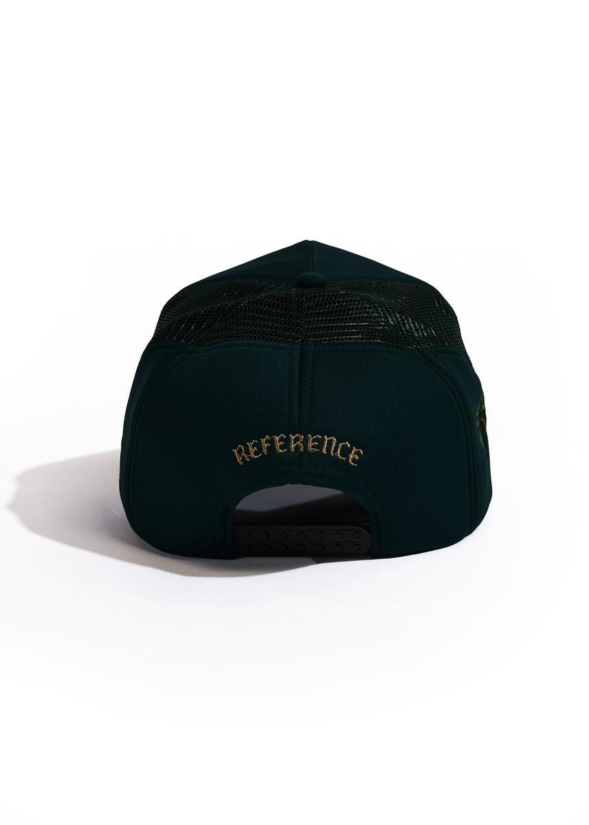 Reference Brand Hat Paradise LA Trucker Hat Green
