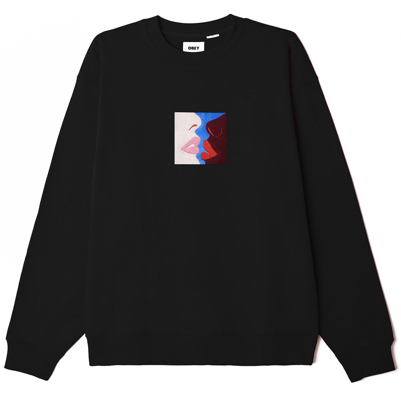 Obey Lips Crewneck Black - Legitkicks.ca