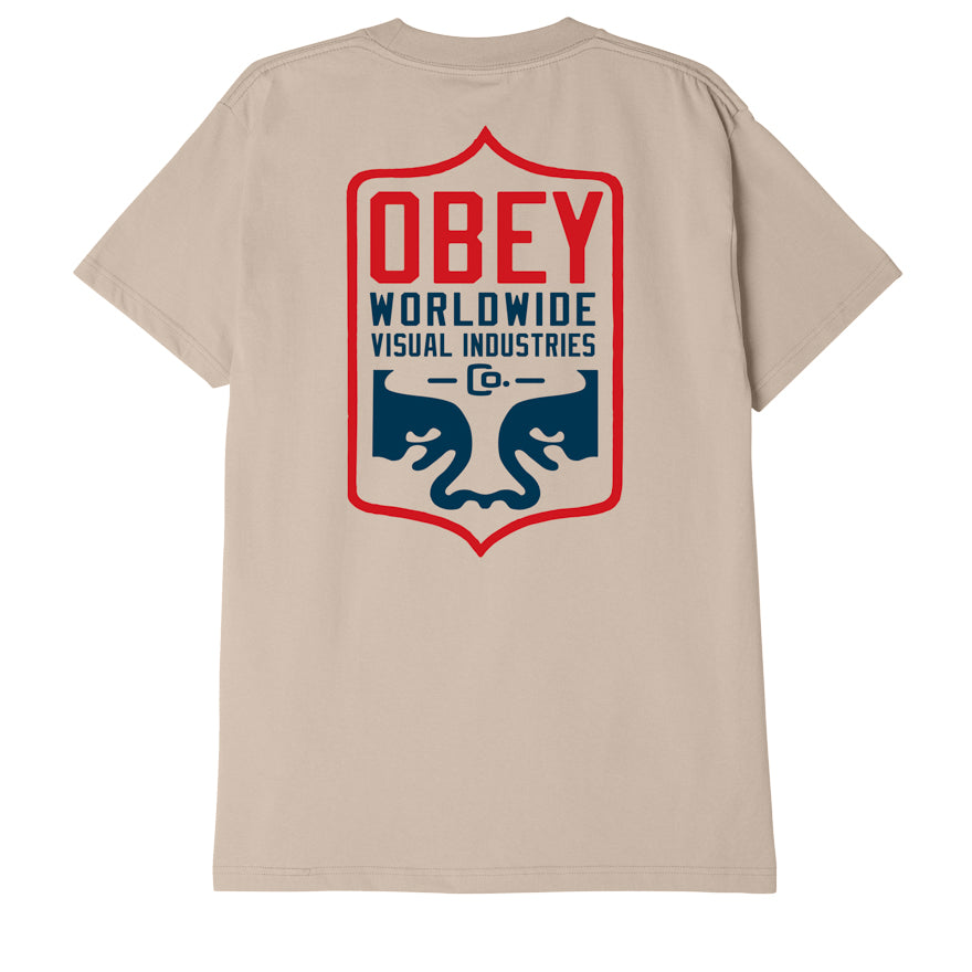 Obey Visual Ind. Badge Classic T-shirt