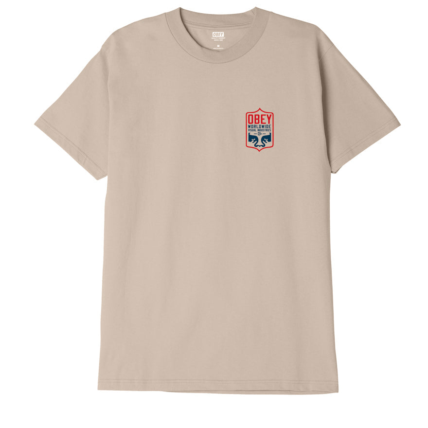 Obey Visual Ind. Badge Classic T-shirt