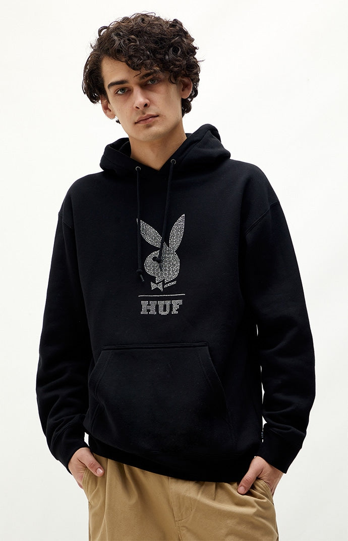 Huf X Playboy Rhinestone Hoodie