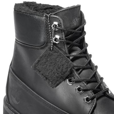 Timberland 6 inch insulated Winter Boots Black