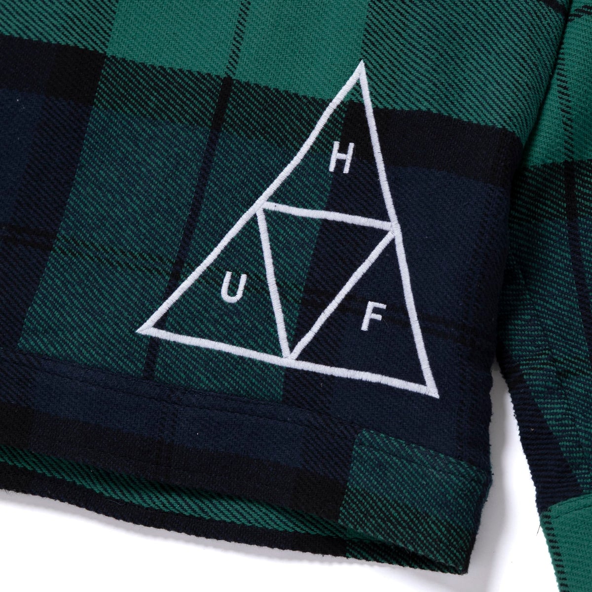 Huf X Pleasures Blackwatch Work Jacket Navy